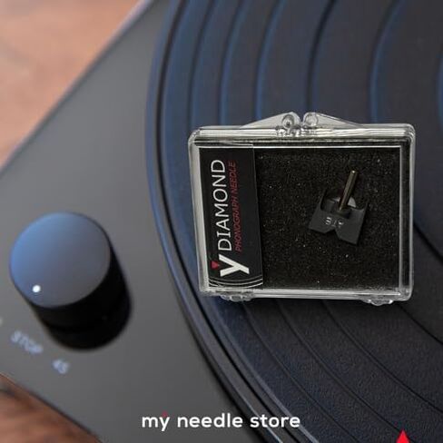 Turntable Needle Replacement for Pickering DATE2 Stylus and Compatible with Pickering V-15 / ATE Cartridges, with Nude Elliptical Diamond Tip, from My Needle Store, 23-DE in Saudi Arabia