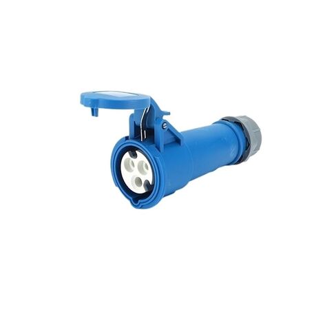 Male and Female Butt Plug and Socket 16A 32A IP44 Waterproof Industrial Connector Exposed and Concealed Blue(LX 215Z 5 core 16A) in Kuwait