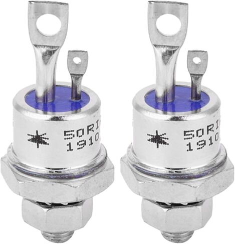 2 Pcs Silicon Controlled Rectifier, Screw Type Thyristor 50RIA120 SCR for Motor Control in Kuwait