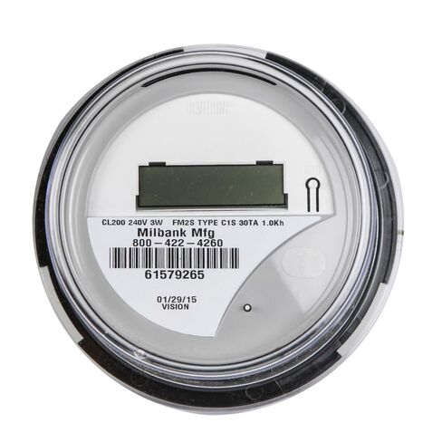 Milbank CL200D 200AMP 120/240VOLT مرحلة واحدة الرقمية وات ساعة SUB متر in Kuwait