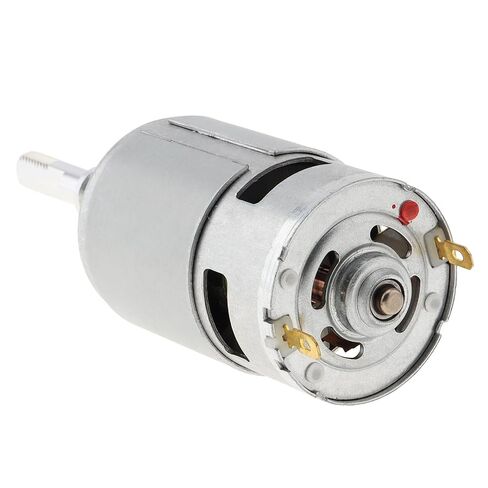 775 محرك تيار مباشر 18 فولت 14000 دورة في الدقيقة محرك آلة نفخ عالي الطاقة، محرك مروحة كهربائي طويل بعمود صغير in Kuwait
