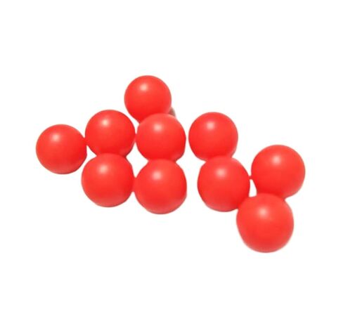 كرة بلاستيكية صلبة PP حمراء ضياء 3.175/4/4.5/5/5.556-12.7 مم كرة بلاستيكية من البولي بروبيلين كرة عائمة شبه شفافة كرة دوارة (4.5 مم (200 قطعة)) in Kuwait