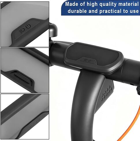 غطاء شاشة عرض من السيليكون لـ Ninebot E2/E2 Pro/E2 Plus غطاء لوحة التحكم المركزية للدراجات البخارية الكهربائية in Kuwait