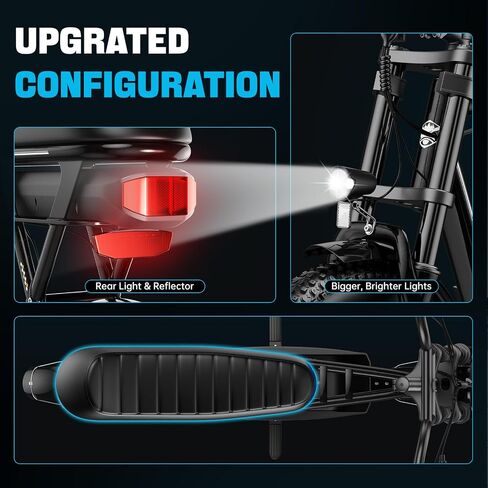 GREAT WORK 1200/1500W Peak Electric Scooter Adults, 20/25MPH Fast Seated Electric Scooter, 480/720Wh Removable Battery, 30/45 Miles Long Range, 16x3.0 Fat Tire Motorcycle E Scooter with Seat Basket in Saudi Arabia