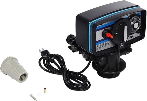 Water Softener Control Valve, 5600SM Flow Type Softening Water Softener Timer Filter Control Head Valve, 110V Automatic Digital Control Valve for Water Filter Softener Resin Tank in Kuwait