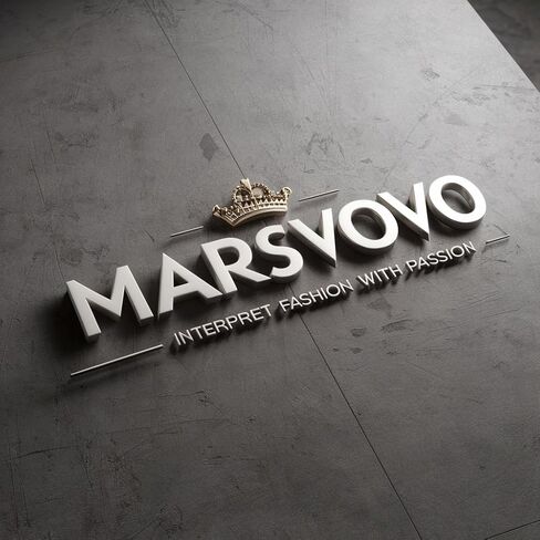 MARSVOVO كنزات نسائية عصرية بياقة دائرية بلوفر كلاسيكي برسومات فضفاضة ومريحة للخريف in Kuwait