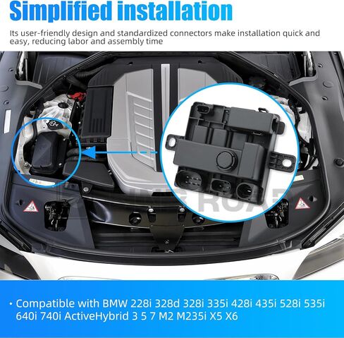 متوافق مع وحدة التوريد المتكاملة IVM 12637591534 متوافق مع BMW 228i 328i 335i 428i 435i 535i 640i 740i X5 X6 in Kuwait