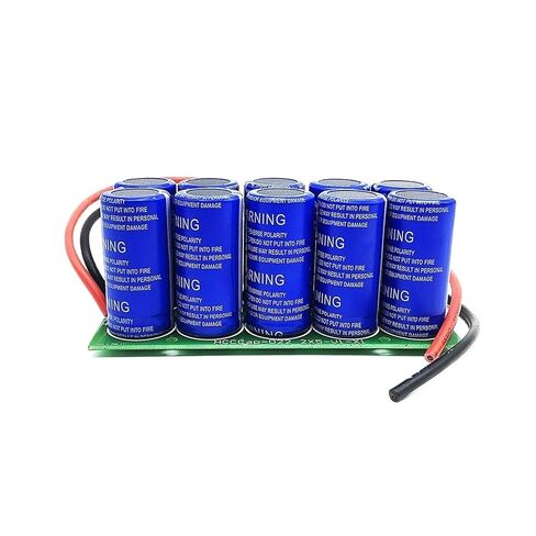 27V12F وحدة مقوم السيارات 2.7V120F مكثف احتياطية إمدادات الطاقة عالية الحالية سعة كبيرة in Kuwait