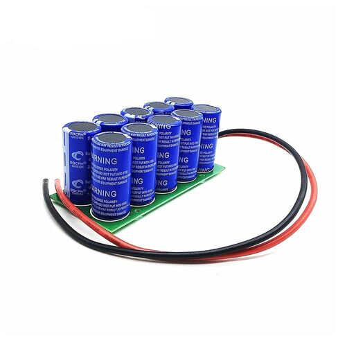 27V12F وحدة مقوم السيارات 2.7V120F مكثف احتياطية إمدادات الطاقة عالية الحالية سعة كبيرة in Kuwait