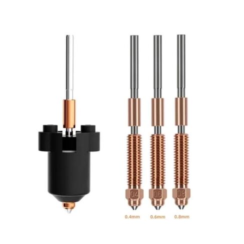 Upgrade Ender 3 V3 Plus Hotend Assembly Ceramic for Creality Extruder Accessories(K1C Nozzle 0.8mm) in Saudi Arabia