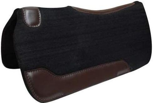 Showman Pony 24" x 24" Black Felt Saddle Pad in Kuwait