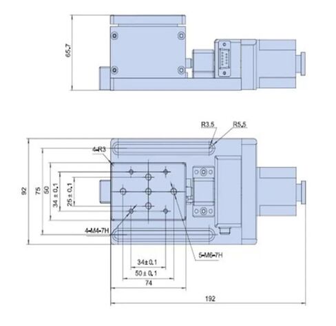 Y300VA10 Electric Lift Table Module in Kuwait