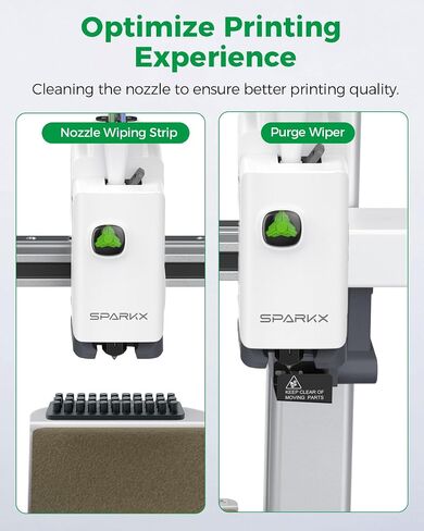 Creality Official SPARKX i7 PrintEase Kit, i7 Maintenance Accessories, Solve Most Printing Problems, Easy Install, 12 Original Replacement Parts for 3D Printer SPARKX i7 Combo in Kuwait