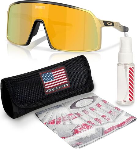 نظارات شمسية Oakley X FORTNITE MIDAS SUTRO OO9406 مع طقم رسمي | نظارات شمسية للرجال غير مستقطبة in Kuwait