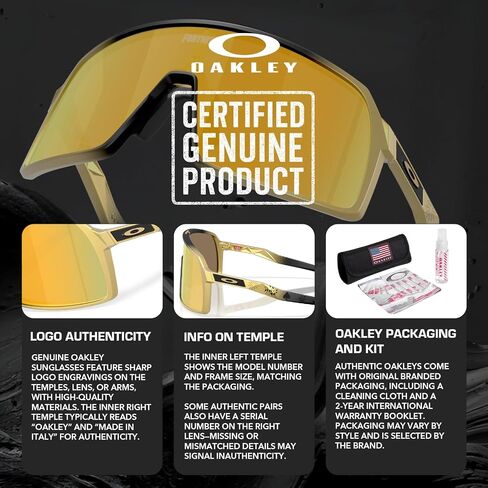 نظارات شمسية Oakley X FORTNITE MIDAS SUTRO OO9406 مع طقم رسمي | نظارات شمسية للرجال غير مستقطبة in Kuwait