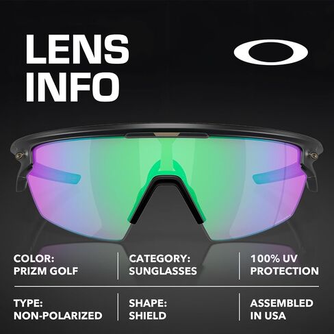 نظارات شمسية Oakley SPHAERA OO9403 على شكل درع مع مجموعة النظارات الرسمية | نظارات شمسية للرجال والنساء in Kuwait