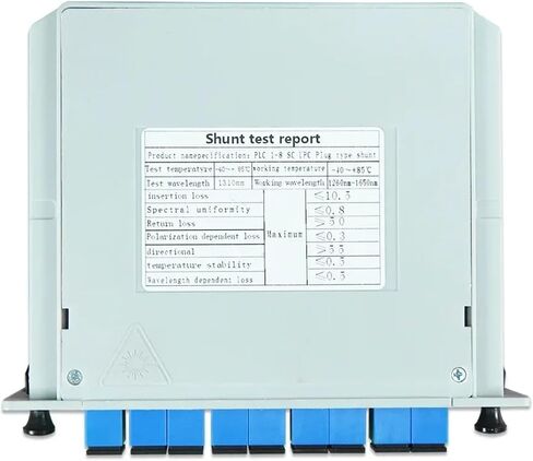 Optical Fiber Splitter PLC SC UPC 1X2 1X8 1X16 FTTH Plug(1x2) in Saudi Arabia