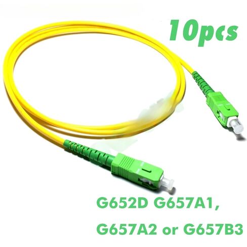 10 Root SC LC FC fiber jumper simplex single mode(SC UPC-FC UPC; G657A2-2m) in Saudi Arabia