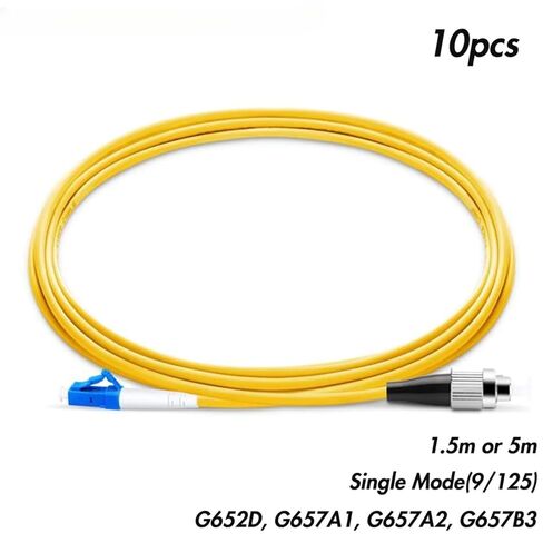 10 Root SC LC FC fiber jumper simplex single mode(SC UPC-FC UPC; G657A2-2m) in Saudi Arabia