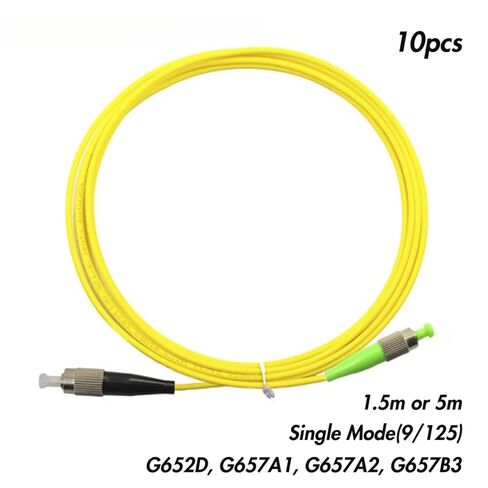 10 Root SC LC FC fiber jumper simplex single mode(SC UPC-FC UPC; G657A2-2m) in Saudi Arabia