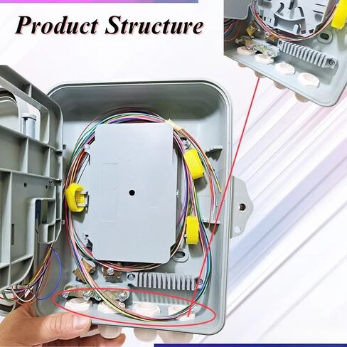 Optical Fiber Terminal Box 12-core Optical Distribution wall-Mounted Indoor and Outdoor(12 Core SC Full) in Saudi Arabia