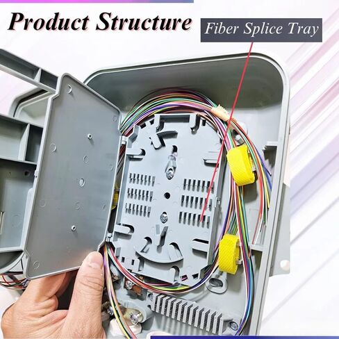Optical Fiber Terminal Box 12-core Optical Distribution wall-Mounted Indoor and Outdoor(12 Core SC Full) in Saudi Arabia