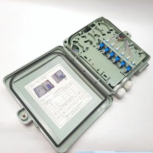Optical Fiber Terminal Box 12-core Optical Distribution wall-Mounted Indoor and Outdoor(12 Core SC Full) in Saudi Arabia