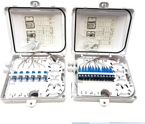 Optical Fiber Terminal Box 12-core Optical Distribution wall-Mounted Indoor and Outdoor(12 Core SC Full) in Saudi Arabia