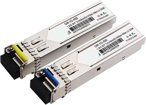 1.25G SFP 40KM 1310 / 1550nm LC موصل DDM (Tx1550nm-40km-1Pcs) in Kuwait