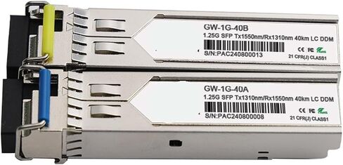 1.25G SFP 40KM 1310 / 1550nm LC موصل DDM (Tx1550nm-40km-1Pcs) in Kuwait