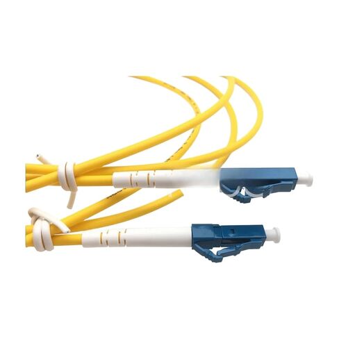 10 وضع فردي، قلب واحد، PVC، LC/UPC-LCUPC وصلة توصيل من الألياف الضوئية 0.5 متر (1.5 متر) in Kuwait