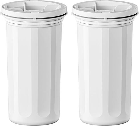 استبدال خرطوشة فلتر المياه الجديدة من Culligan Pitcher & Dispenser ZEROF01، ترشيح متقدم على 5 مراحل، يقلل الرصاص، إجمالي PFAS، الزئبق، الفلورايد والكلور من GAMOTH، عدد 2 in Kuwait