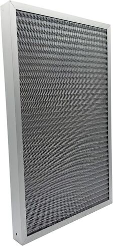 Washable Air Filter(20" x 25" x 2" MERV 5), Aluminum Electrostatic Air Filter for Furnace and Central Air Conditioner (Actual Size: 19.7" x 24.7" x 1.8") in Kuwait