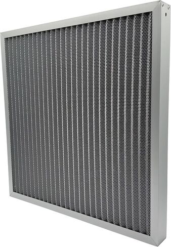 Washable Air Filter(20" x 25" x 2" MERV 5), Aluminum Electrostatic Air Filter for Furnace and Central Air Conditioner (Actual Size: 19.7" x 24.7" x 1.8") in Kuwait