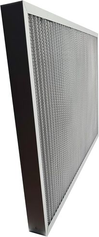 Washable Air Filter(20" x 25" x 2" MERV 5), Aluminum Electrostatic Air Filter for Furnace and Central Air Conditioner (Actual Size: 19.7" x 24.7" x 1.8") in Kuwait