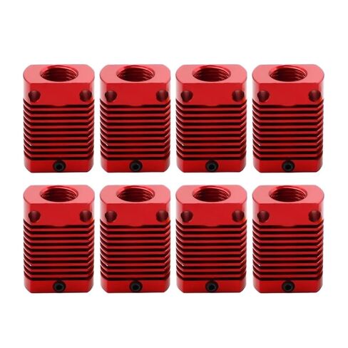 مشعاع من سبائك الألومنيوم للتبريد بالوعة الحرارة لخافضات الحرارة Ender-3 V2 طابعة ثلاثية الأبعاد الطارد Hotend CR10 الطارد كتلة ساخنة (5 قطعة) in Kuwait