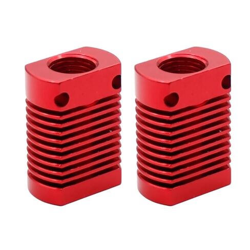 مشعاع من سبائك الألومنيوم للتبريد بالوعة الحرارة لخافضات الحرارة Ender-3 V2 طابعة ثلاثية الأبعاد الطارد Hotend CR10 الطارد كتلة ساخنة (5 قطعة) in Kuwait