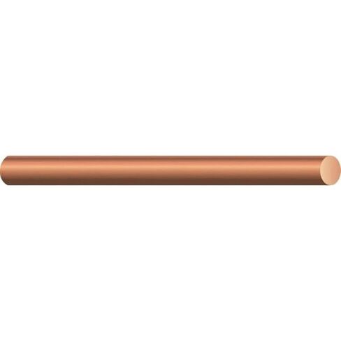 سلك نحاسي عاري بقياس 6 من Southwire - موصل نحاسي صلب غير معزول ناعم المسح للتأريض والتطبيقات الكهربائية، 50 قدمًا in Kuwait