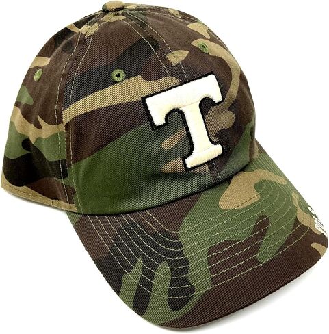 قبعة صلبة مموهة من Woodland Camo Tennessee Volunteers بشعار مموه ومنحني قابل للتعديل in Kuwait
