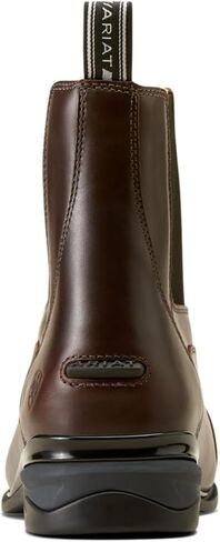 حذاء ARIAT النسائي Devon Zip Paddock، لون الشوكولاتة المشمع، 9.5 in Kuwait