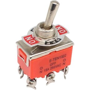 تبديل التبديل E-TEN1021 E-TEN1121 E-TEN1122 E-TEN1221 E-TEN1321 E-TEN1322 15A 250VAC ON-Off ON-Off-ON Rocker Switch (اللون: E-Ten 1322) in Kuwait