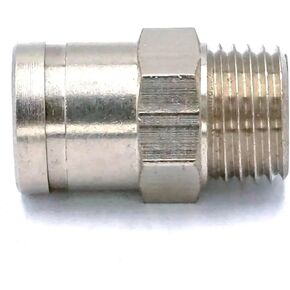 1/4" Male to Fit Tube O/D 8mm Pneumatic Nickel Brass Push In Connector Union Quick Release Air Fitting Plumbing in Kuwait