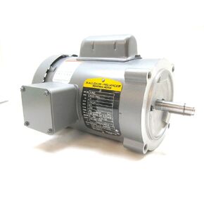 محرك Baldor VL3501 AC للأغراض العامة، مرحلة واحدة، إطار 56C، حاوية TEFC، خرج 33/100 حصان، 1725 دورة في الدقيقة، 60 هرتز، جهد 115/230 فولت in Kuwait