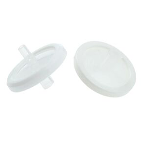 Celltreat 229780 Polypropylene/PTFE Syringe Filter, 0.45 μm, 30 mm, Bulk Packed, Non-Sterile, Re-Sealable Bag, White (Pack of 100) in Kuwait