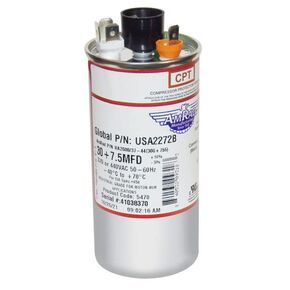 30/7.5 uF MFD 370 440 VAC Dual Run Capacitor JustCapacitors Compatible Replacement for AmRad USA2272B P/N RA2000/37-44(306+755) in Kuwait