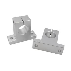 Small Sealed Steel Ball Bearing 4pcs SK8 SK10 SK12 SK16 SK20 SK25 SK30 SK35 Linear Bearing Rail Shaft Support Rod CNC Router 3D Printer Part(SK20) in Kuwait