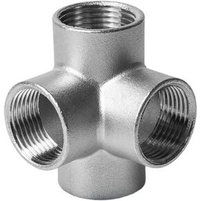 1/4 "3/8" 1/2 "3/4" 1 "1-1/4" أنثى موضوع 304 الفولاذ المقاوم للصدأ 4 طريقة الزاوية نوع تركيب الأنابيب موصل المقرنة (1/4 ") in Kuwait