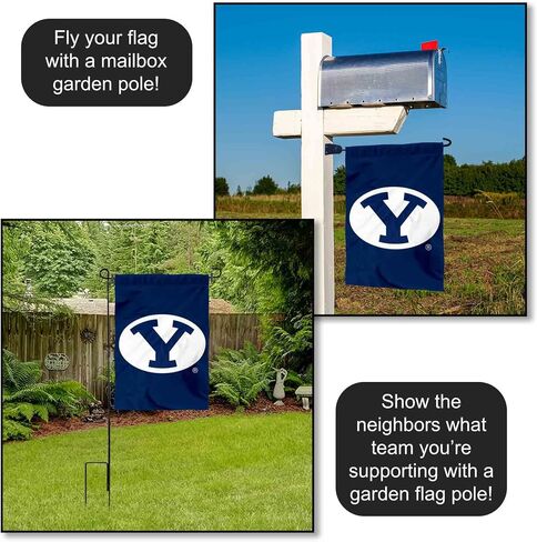 BYU Cougars Oval Garden Flag in Kuwait