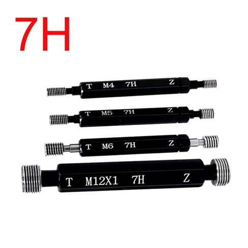 مقبض سداسي مزدوج الطرف من الفولاذ لليد اليسرى مقياس 7H M4-6 M7 M8 M10 M11 M12 M14 M16 مسافة الخيط 0.75 0.5(M4X0.75 7H) in Kuwait