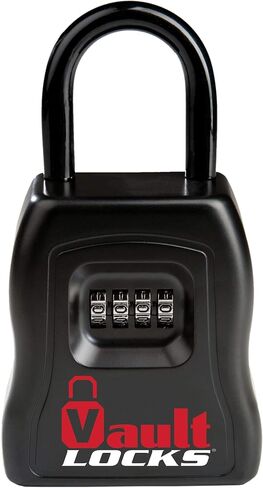 Large Hide A Key Outside Waterproof 4 Digit Numeric Combination Hanging Lock Box - 4-Pack in Kuwait